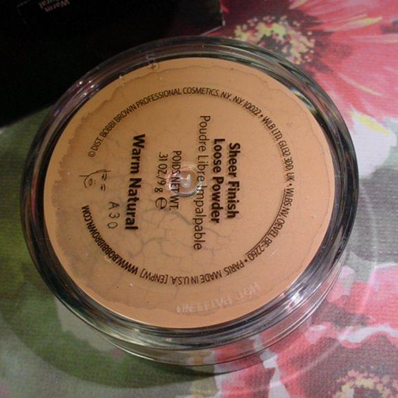 Bobbi Brown Sheer Finish Loose Powder - Warm Natural  BOBBI BROWN NIB Sheer Finish Loose powder WARM NATURAL